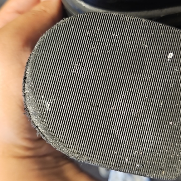 Bernardo Salem Women's Black Suede Boots size 8 With Chunky Heel - Picture 11 of 11